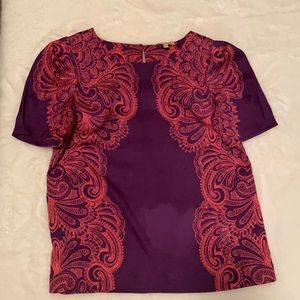 Juicy Couture Satin Lace Pattern Tee